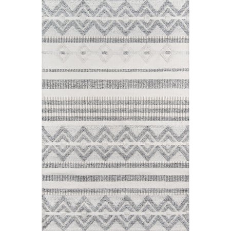 MOMENI 2 x 3 ft. Hermo-3 Hand Tufted Rectangle Area Rug Ivory HERMOHRM-3IVY2030